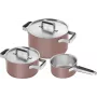 Set de ollas ZWILLING PURE 3 piezas 1028859 acero inoxidable, apto para inducción
