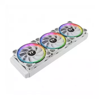 Ventilador de carcasa THERMALTAKE TS120 EX RGB blanco 120 mm (pack de 3) para refrigeración de PC, compatible con PWM