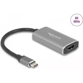Adaptador USB Type-C DeLOCK HDMI 8K HDR