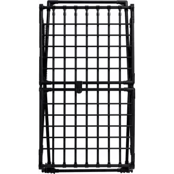 Tendedero PROMIS MONZA extensible grande negro - plegable de pie, H1160mm B2600mm T6000mm