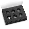 EK Water Blocks EK-Quantum Torque HDC 12 conector pack de 6, G1/4, plata