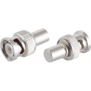 ShiverPeaks S/CONN 98809-1 Conector BNC con resistencia de terminación, 50 Ohm
