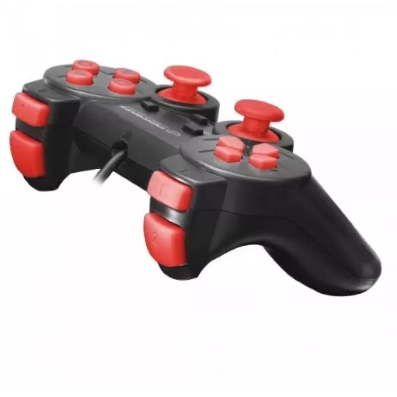 Esperanza EGG106R mando gaming gamepad PC,Playstation 2,Playstation 3 analógico / digital USB 2.0 negro,rojo