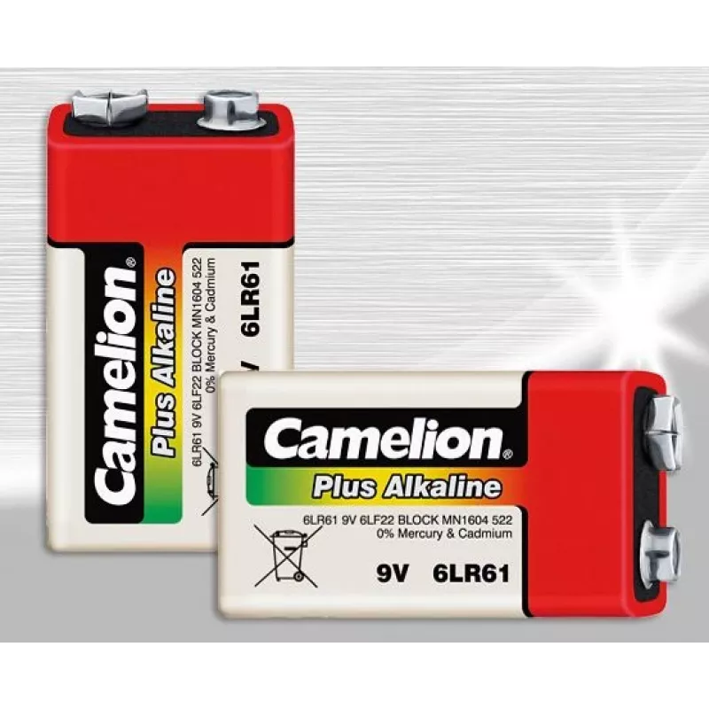 Pila desechable Camelion 6LR61-SP1 9V Alcalina