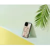 Funda protectora iKins para Apple iPhone 12 Pro Max — patrón de mármol rosa