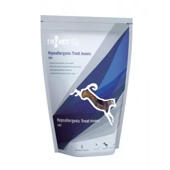 TROVET Hypoallergenic Treat HRT con conejo - Premios para perros - 250g
