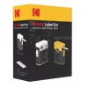 Impresora de etiquetas Kodak Label ERA M50 Bluetooth para etiquetas de 14 mm con rollo amarillo