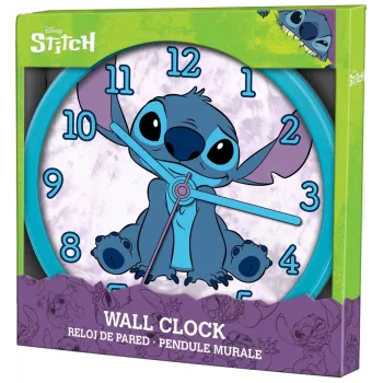 Reloj de pared Kids Euroswan Stitch 25 cm