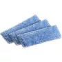 Pads de microfibra para limpieza de suelos THOMAS 787248 — pack de 3, blanco, reutilizables