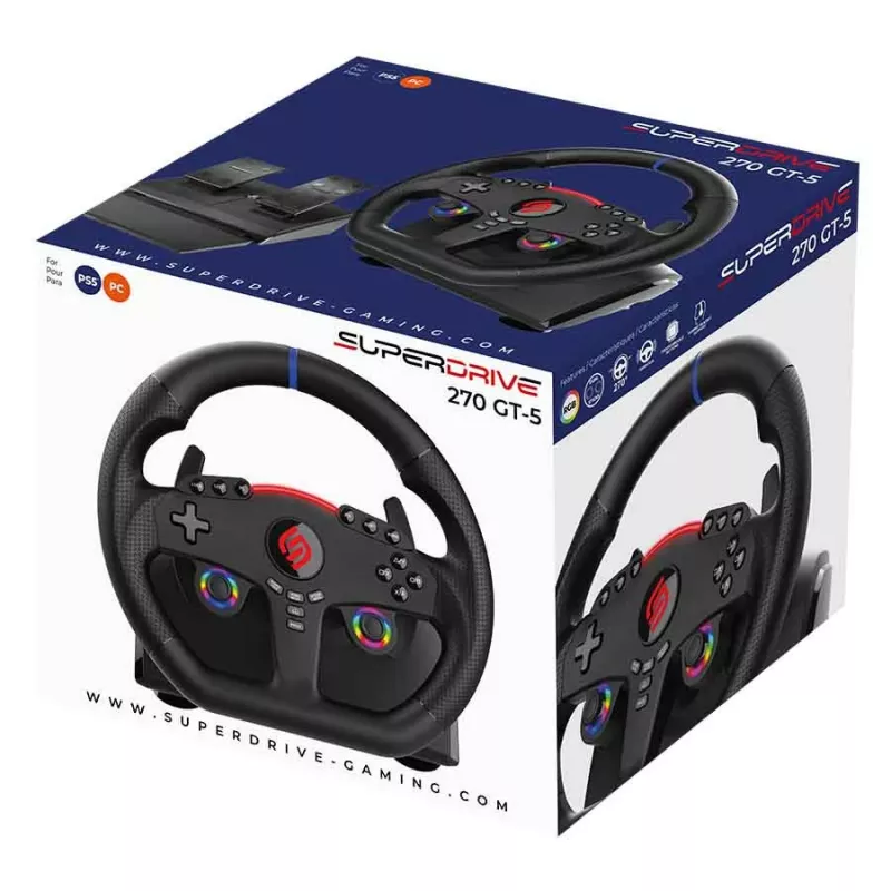 Volante de carreras Subsonic Superdrive 270 GT5