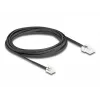 Cable telefónico DeLOCK conector RJ45 a conector RJ11 negro 3 m