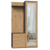 Armario recibidor Top e shop GARD DUO ANT/ART KPL — 2 puertas batientes, tablero de partículas, 1000×350×1800 mm