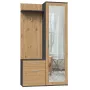 Armario recibidor Top e shop GARD DUO ANT/ART KPL — 2 puertas batientes, tablero de partículas, 1000×350×1800 mm