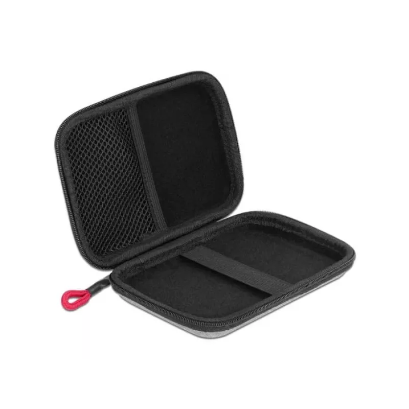 DeLOCK funda protectora para SSD de 2,5 pulgadas, carcasas externas y discos duros hasta 12 x 8 x 2 cm