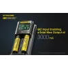 Cargador de baterías Nitecore UM2 pila doméstica DC ion-litio níquel-cadmio