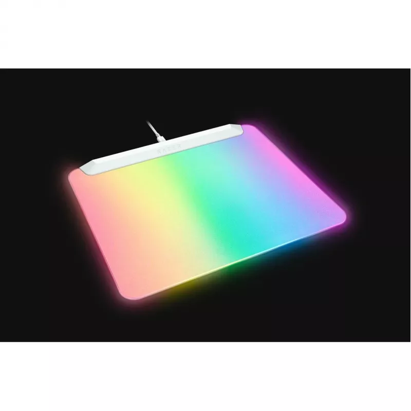 Razer Firefly V2 Pro - alfombrilla - RGB totalmente iluminada, gaming - blanco (RZ02-04920200-R3M1)
