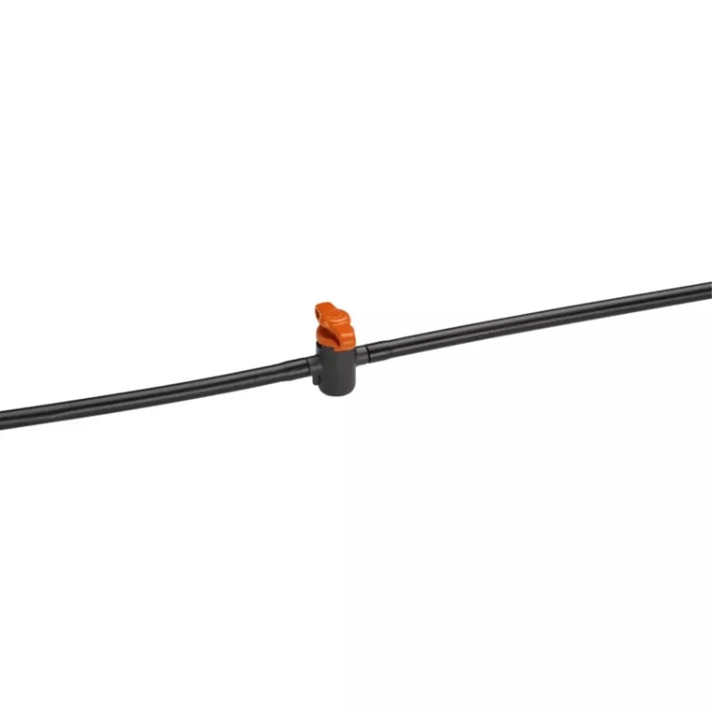 Válvula Gardena 13217-20 negro naranja sistema de agua fría
