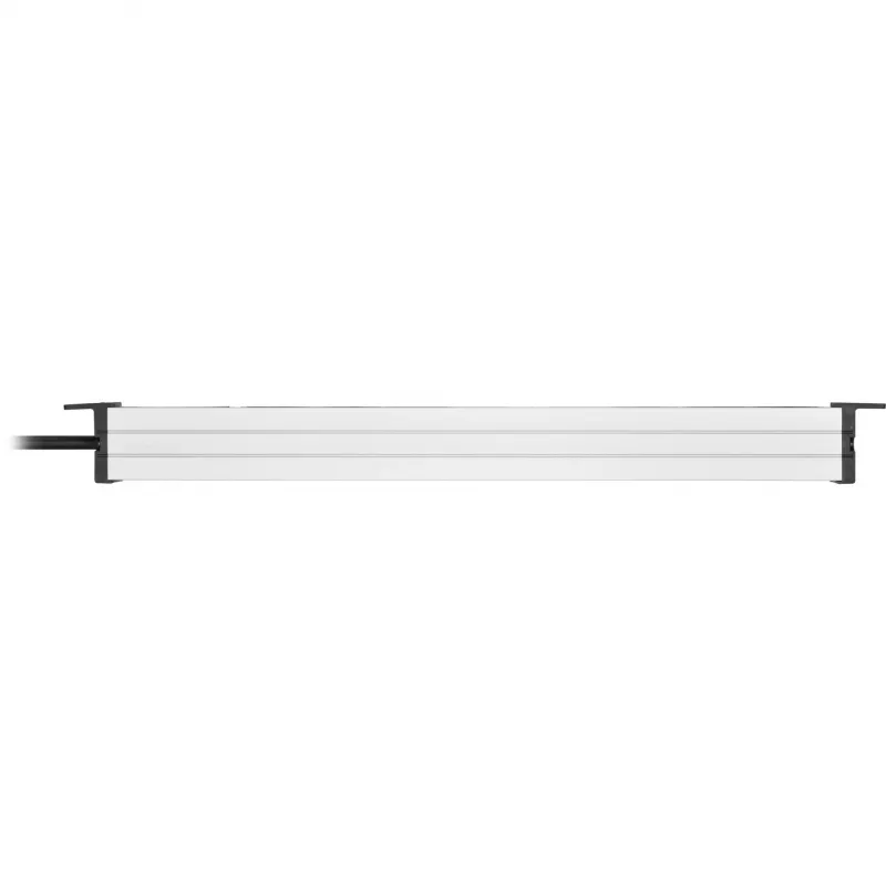 Brennenstuhl 1390007308 - 2 m - 8 tomas de corriente - interior - IP20 - aluminio - plástico - negro - plata