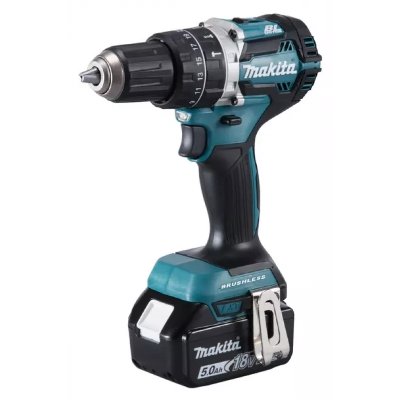 Taladradora Makita DHP484RTJ Portabrocas de sujeción rápida 1,8 kg Negro, Azul