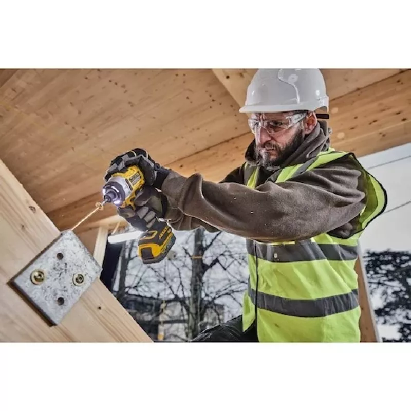 DeWALT DCF860N-XJ atornillador/llave de impacto a batería 3800 rpm negro, amarillo