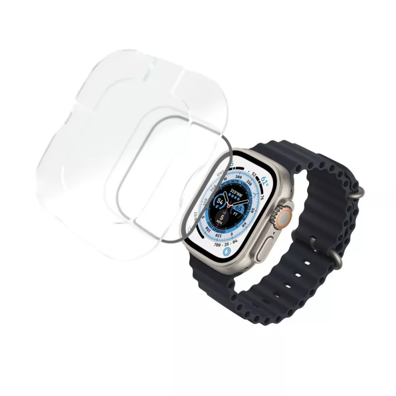 Fixed | Armor Cristal Templado para Apple Watch Ultra 49mm/Ultra 2 49mm | Negro
