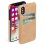 Funda Krusell Sunne 2-Karten-Cover iPhone XS Max 16,5 cm Beige