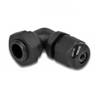 Prensaestopas DeLOCK 60292 negro plástico 1 ud.