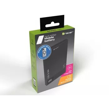 Tracer AirMag1 polímero de litio (LiPo) 5000 mAh carga inalámbrica negra