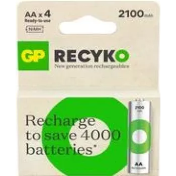 Batería recargable AA GP ReCyko Mignon 2100 mAh 1,2 V (NiMH)