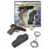 Set de policía de juguete Pulio 155425/6 con accesorios – figura de juego de rol y equipo