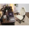 Silla gaming para PC Corsair TC500 LUXE con asiento tapizado beige