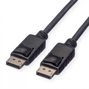 Cable DisplayPort ROLINE 11445761 1 m negro