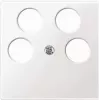 Placa de pared / Tapa de interruptor Merten 296519, blanco, termoplástico, 1 unidad