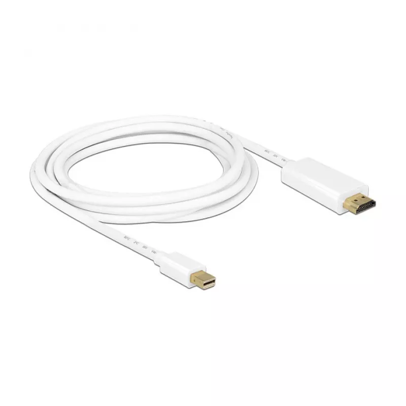 Adaptador de cable de vídeo DeLOCK 83708 Mini DisplayPort a HDMI 3 m