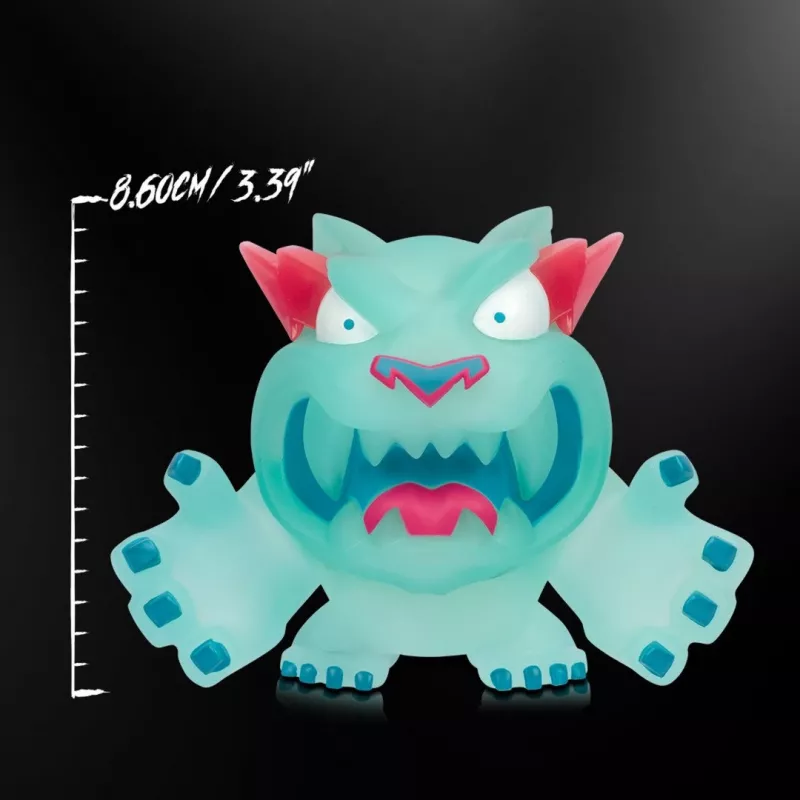 MrBeast Lab Figuras de vinilo – Glow Panther, figura de juego