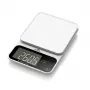 Báscula de cocina electrónica ETA POPI blanca — máx. 5 kg, precisión 1 g, pantalla LCD, pilas AAA