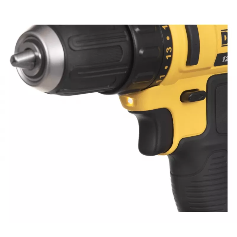 DeWALT DCD atornillador-taladro inalámbrico 10,8V batería Li-Ion, enchufe europeo