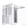 Caja de PC DarkFlash B275 (blanca) Compatible con Mid-Tower ATX, E/S frontal, cristal templado