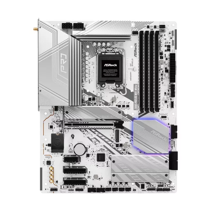 Placa base ASRock Z890 Pro RS WiFi White Intel Z890 LGA 1851 ATX