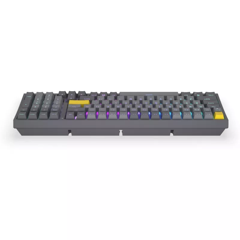 Celeris 1800, Teclado gaming Gris, Distribución US, ENDORFY Yellow de Gateron