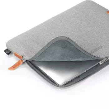 Funda tipo sleeve DICOTA Skin URBAN 14 gris 35,6 cm 210 g monocromático