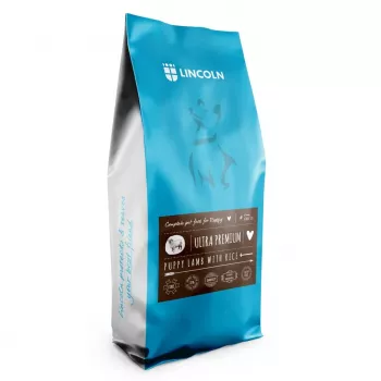 Pienso para perros Lincoln Puppy cordero con arroz, 12 kg