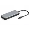 Estación de acoplamiento USB-C Digitus DA-70915 8 en 1 100W Power Delivery