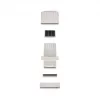 Prensaestopas M16 DELOCK, Plástico, gris, pack de 10