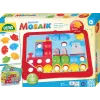 Lena My First Mozaic Traffic modelo 35633 – Set de mosaico educativo con tablero de clavijas para motivos de vehículos
