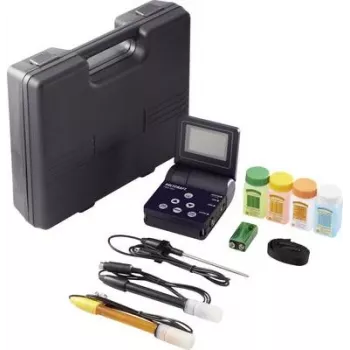 VOLTCRAFT KBM-700 medidor combinado conductividad, pH, redox (ORP), temperatura, sal (VC-8813815)