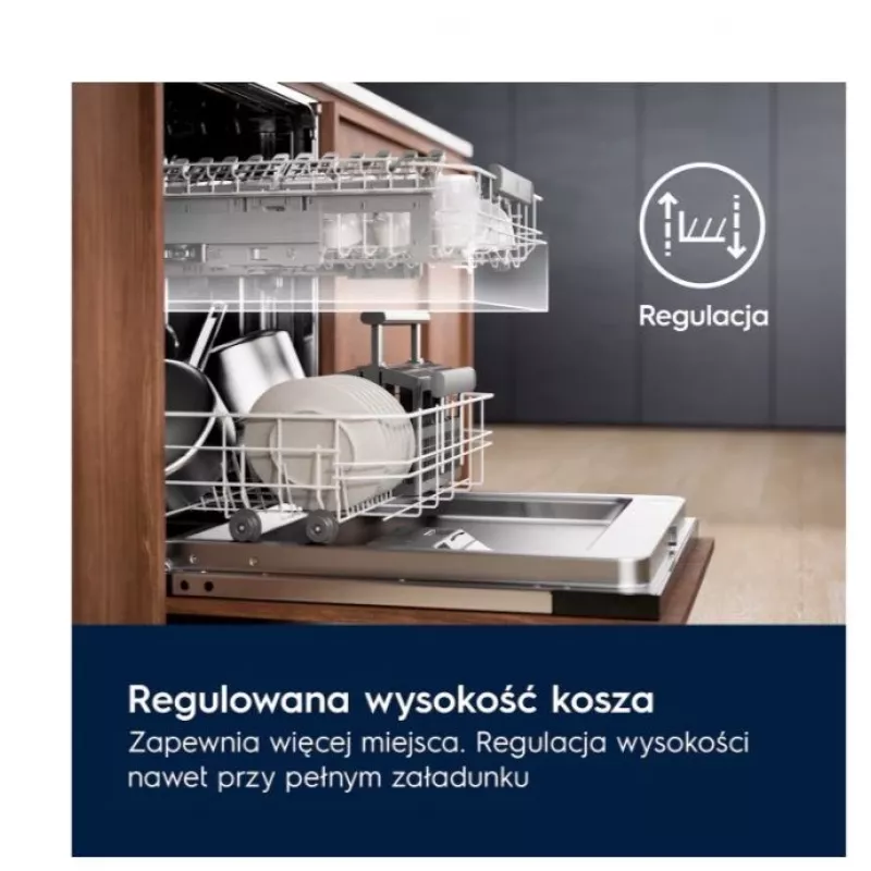 Lavavajillas integrable Electrolux EES48401L — 600 mm, 13–14 cubiertos, clase energética A, 10,5 l/ciclo