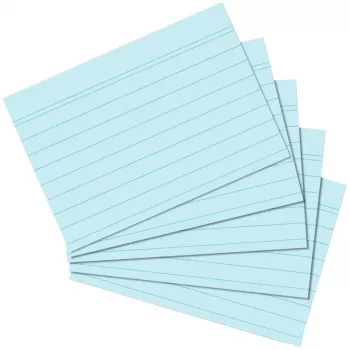 Ficha Herlitz 10836203 azul 1 ud.