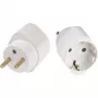 Conector macho eléctrico tipo E Bachmann 921.005 Blanco 3P