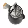 Hervidor de agua Princess 1,7 L 3000 W, carcasa de acero inoxidable, inalámbrico, beige/negro
